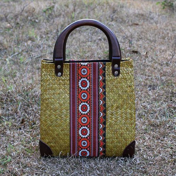 2020 new seagrass knitted handbag handmade bag holiday beach bag artistic sen women's bag
2020 new seagrass knitted handbag handmade bag holiday beach bag artistic sen women's bag