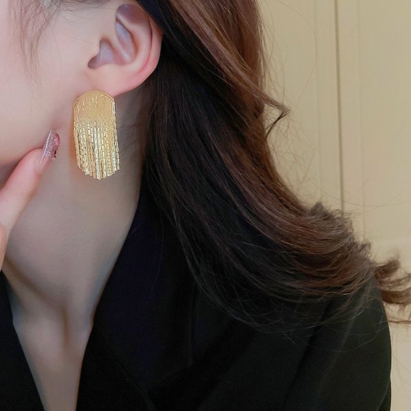 afshor new trend charm sparkling metal tassel claw chain women's earrings dinner party wedding fashion jewelry accessories, Golden
afshor new trend charm sparkling metal tassel claw chain women's earrings dinner party wedding fashion jewelry accessories, Golden