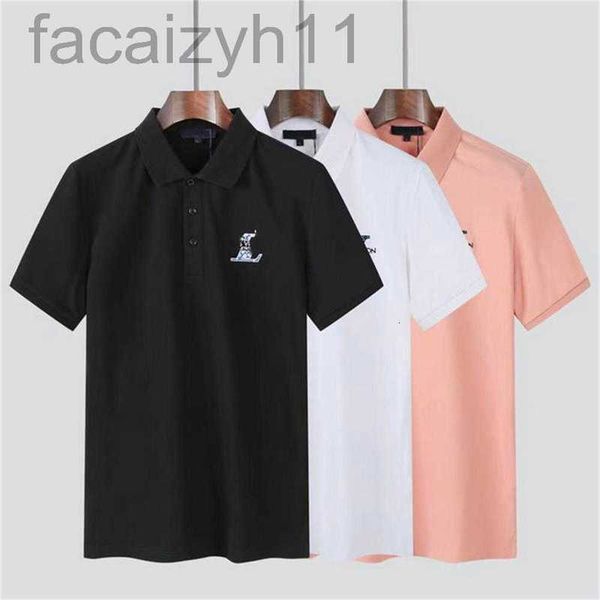 designer polo shirt men's short sleeve fashion embroidered letters busine claic summer wear llim, White;black
designer polo shirt men's short sleeve fashion embroidered letters busine claic summer wear llim, White;black