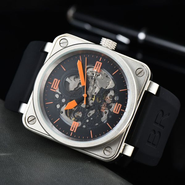model sport rubber watchband machinery bell luxury multifunction watch business stainless steel man ross wristwatch ss, Slivery;brown
model sport rubber watchband machinery bell luxury multifunction watch business stainless steel man ross wristwatch ss, Slivery;brown