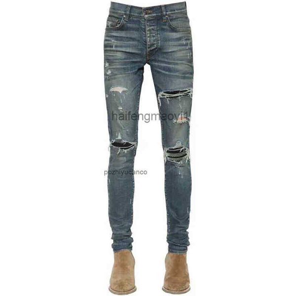 designer men jeans dark green blue destroy make old hole spell leather wash water slim jeans high street tide brand new hip hop
designer men jeans dark green blue destroy make old hole spell leather wash water slim jeans high street tide brand new hip hop