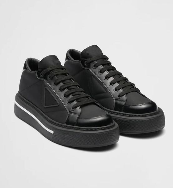 luxury men sneaker shoes macro re-nylon brushed leather trainers black white soft calf light sole skateboard discount walking eu38-46
luxury men sneaker shoes macro re-nylon brushed leather trainers black white soft calf light sole skateboard discount walking eu38-46