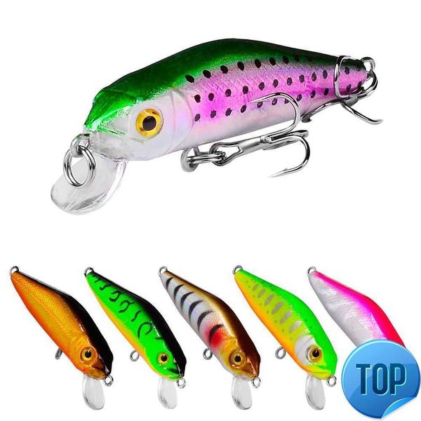 1pcs minnow fishing lure 6cm4.7g ater hard bait wobbler jig bait crank bait carp striped bass pesca fishing tackle swim bait
1pcs minnow fishing lure 6cm4.7g ater hard bait wobbler jig bait crank bait carp striped bass pesca fishing tackle swim bait
