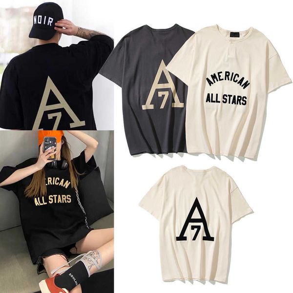 essentialls t shirt for men women sport tshirt season main line henry neck flocked letter print short sleeve men's and women's cou, White;black
essentialls t shirt for men women sport tshirt season main line henry neck flocked letter print short sleeve men's and women's cou, White;black