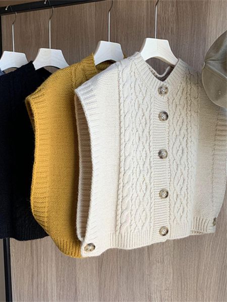 women's vests sweater vest vintage streetwear harajuku women college korean style casual v-neck solid color cardigan spring autumn 230, Black;white
women's vests sweater vest vintage streetwear harajuku women college korean style casual v-neck solid color cardigan spring autumn 230, Black;white