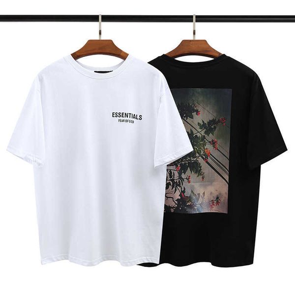 essentialls t shirt for men women sport tshirt double crew neck floral printed short sleeve tee course, White;black
essentialls t shirt for men women sport tshirt double crew neck floral printed short sleeve tee course, White;black