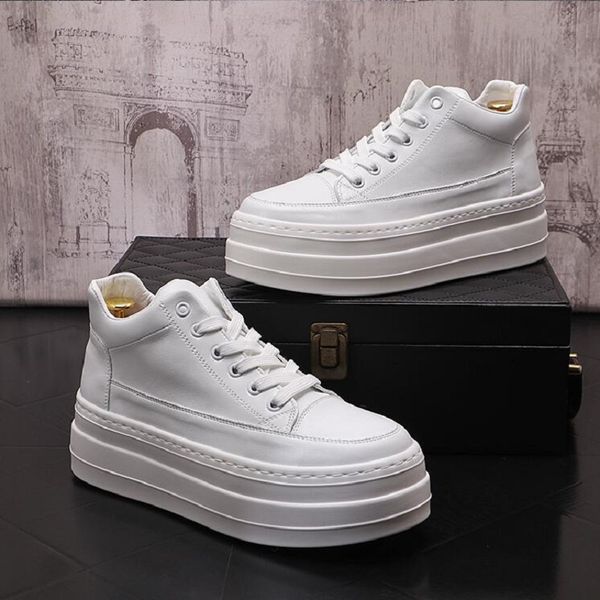 high little white shoes men's tide board shoes thick soled platform shoes korean version comfortable casual height increasing shoes d2a, Black
high little white shoes men's tide board shoes thick soled platform shoes korean version comfortable casual height increasing shoes d2a, Black
