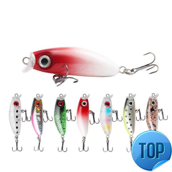 1pcs minnow fishing lure 43mm2.7g ater hard bait wobbler jig bait crank bait carp striped bass pesca fishing tackle swimbait
1pcs minnow fishing lure 43mm2.7g ater hard bait wobbler jig bait crank bait carp striped bass pesca fishing tackle swimbait