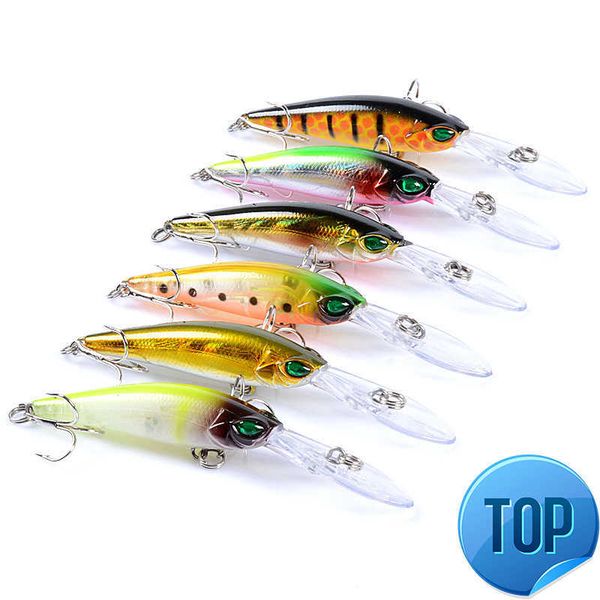 1 pcs fishing lure 9.4cm 6.2g floating wobbler artificial swim bait bass pike jerk bait isca pesca fishing tackle
1 pcs fishing lure 9.4cm 6.2g floating wobbler artificial swim bait bass pike jerk bait isca pesca fishing tackle