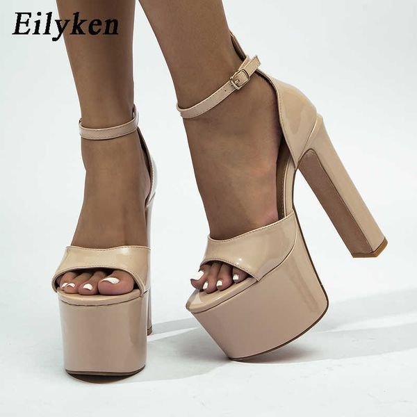 platform super chunky high heels women sandals peep toe party nightclub ankle buckle strap stripper shoes 230306, Black
platform super chunky high heels women sandals peep toe party nightclub ankle buckle strap stripper shoes 230306, Black
