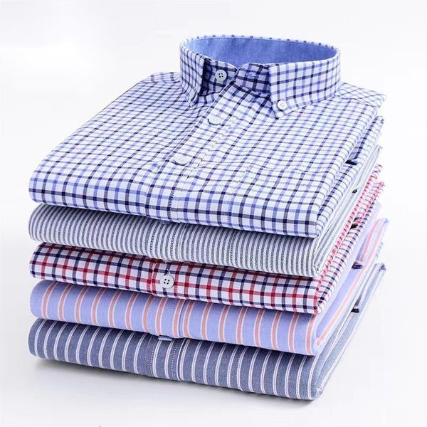 men's casual shirts man checked shirts style quality oxford long sleeve classic fit plaid male shirt 230322, White;black
men's casual shirts man checked shirts style quality oxford long sleeve classic fit plaid male shirt 230322, White;black