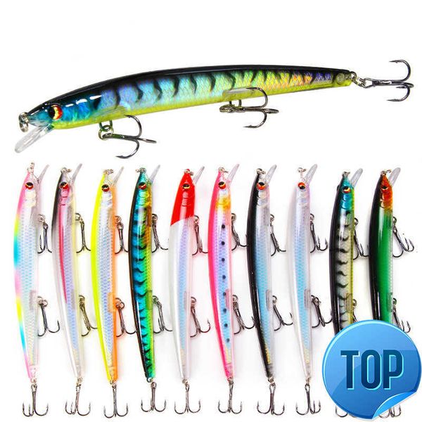 1pc new big laser minnow fishing lures 13.5cm15g fishing hard bait crank baits isca artificiais pesca sea wobbler swimming baits
1pc new big laser minnow fishing lures 13.5cm15g fishing hard bait crank baits isca artificiais pesca sea wobbler swimming baits