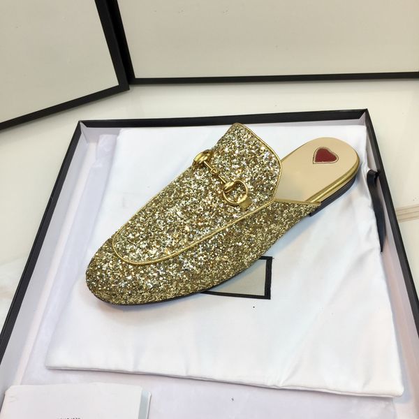 luxury horseshoe buckle slippers embroidered casual shoes muller shoes bright gold sheep leather slippers strawberry slippers sandals flat i, Black
luxury horseshoe buckle slippers embroidered casual shoes muller shoes bright gold sheep leather slippers strawberry slippers sandals flat i, Black