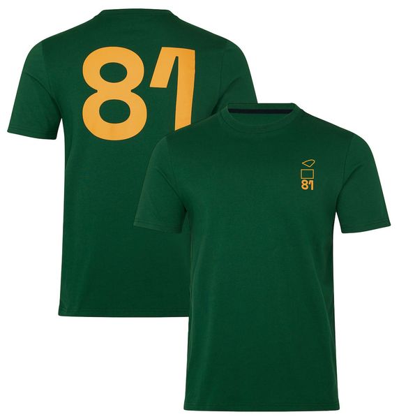 f1 racing suit summer short-sleeved men's formula one team t-shirt casual quick-drying car fan shirt customization.
f1 racing suit summer short-sleeved men's formula one team t-shirt casual quick-drying car fan shirt customization.