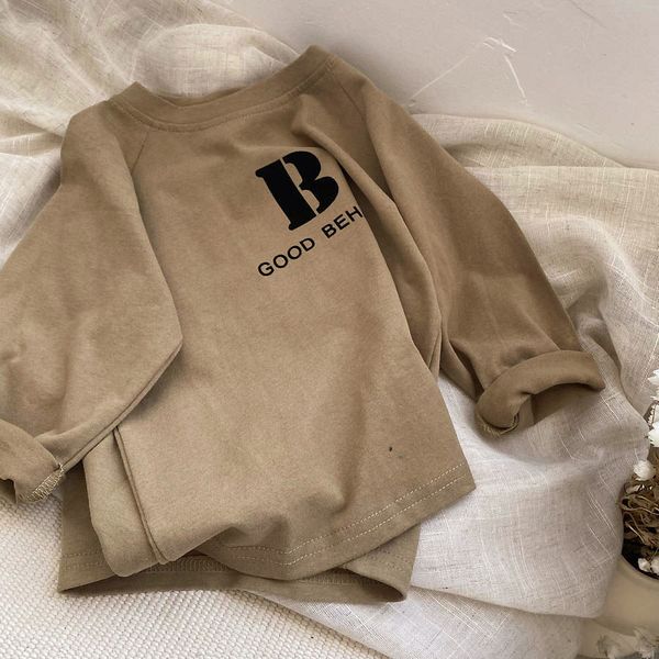 tshirts kids long sleeves outfit autumn letter printed boy girls clothes spring children toddler boys 230322, Blue
tshirts kids long sleeves outfit autumn letter printed boy girls clothes spring children toddler boys 230322, Blue