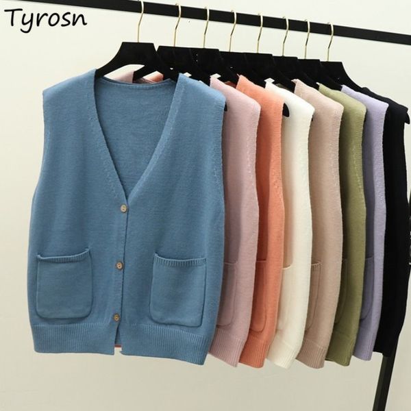 women's vests sweater vest women button up casual outwear spring autumn sleeveless v-neck chic solid 3xl pockets loose tender simple cl, Black;white
women's vests sweater vest women button up casual outwear spring autumn sleeveless v-neck chic solid 3xl pockets loose tender simple cl, Black;white