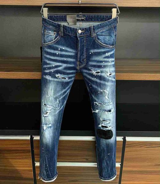 dsq dsquare jeans jeans mens luxury designer jeans skinny ripped cool guy causal hole d2 denim fashion brand fit jeans men washed pants xzk, Blue
dsq dsquare jeans jeans mens luxury designer jeans skinny ripped cool guy causal hole d2 denim fashion brand fit jeans men washed pants xzk, Blue