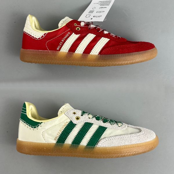 samba wales bonner designer skate shoes red white green men women sports low sneakers 36-44
samba wales bonner designer skate shoes red white green men women sports low sneakers 36-44