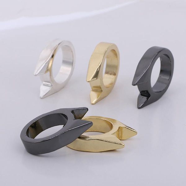 gold silver stainless steel self defense ring for men women window breaker emergency rescue edc simple survival cat ear ring jewelry wholesa
gold silver stainless steel self defense ring for men women window breaker emergency rescue edc simple survival cat ear ring jewelry wholesa