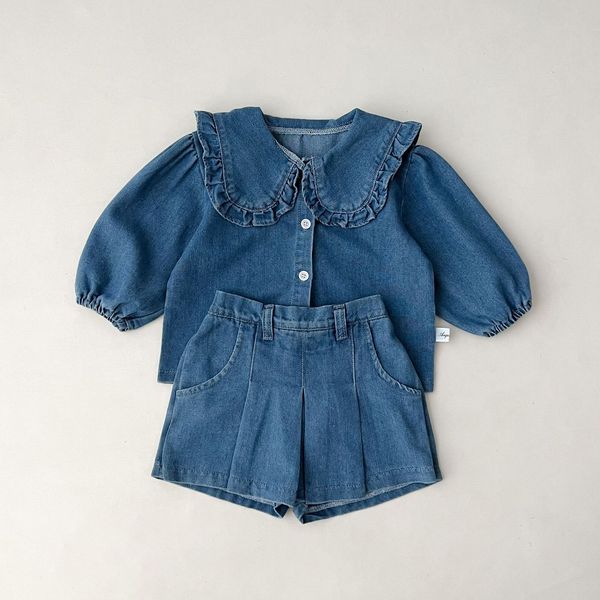 clothing sets korean baby girl toddler spring children's casual fashion jeans suit two-piece jeans skirt 0-6 years old 230322, White
clothing sets korean baby girl toddler spring children's casual fashion jeans suit two-piece jeans skirt 0-6 years old 230322, White