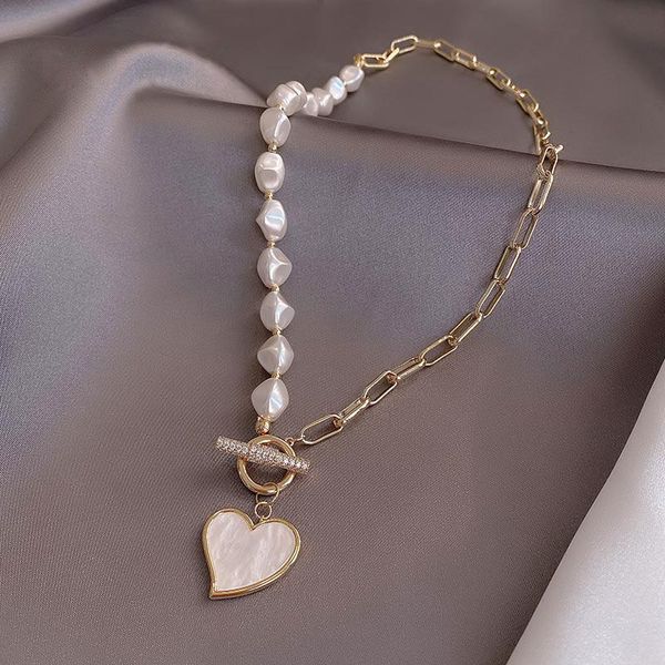 fashion necklace trendy heart pendant necklace luxury beautiful necklace for women jewelry accessories wedding gift, Silver
fashion necklace trendy heart pendant necklace luxury beautiful necklace for women jewelry accessories wedding gift, Silver