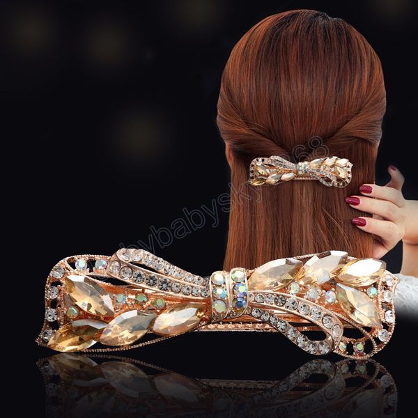 blue butterfly crystal spring clip large back head horsetail clip temperament female fashion hair accessories, Slivery;white
blue butterfly crystal spring clip large back head horsetail clip temperament female fashion hair accessories, Slivery;white