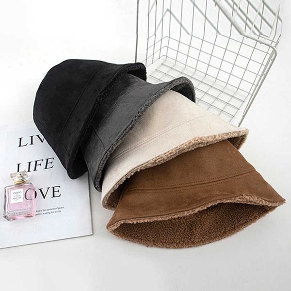 wide brim hats 2021 suede reversible bucket hat women fashion fisherman hat autumn winter warm basin cap panama outdoor sunscreen plush hats, Blue;gray
wide brim hats 2021 suede reversible bucket hat women fashion fisherman hat autumn winter warm basin cap panama outdoor sunscreen plush hats, Blue;gray