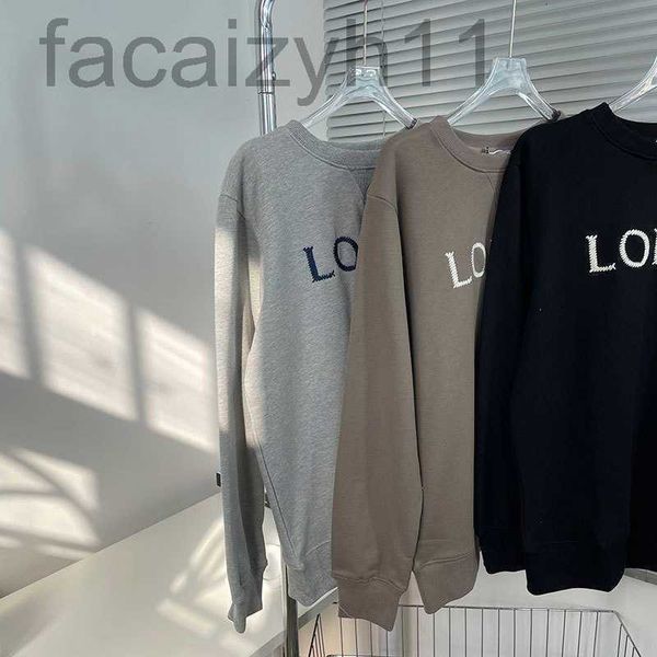 designer 2023 spring letter thick thread embroidery simple casual loose round neck pullover couple sweater zz0d, Black
designer 2023 spring letter thick thread embroidery simple casual loose round neck pullover couple sweater zz0d, Black