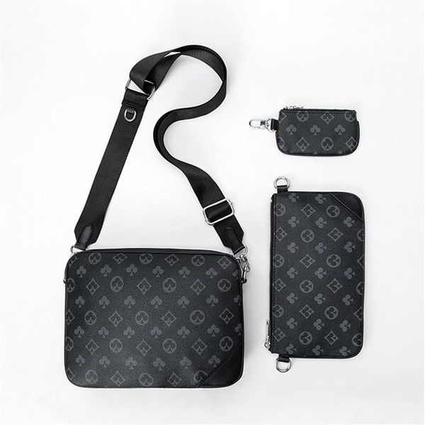 luxurys men's bag checkerboard shoulder women messenger handbag three-in-one mahjong wallets combination three-piece small sq257e
luxurys men's bag checkerboard shoulder women messenger handbag three-in-one mahjong wallets combination three-piece small sq257e