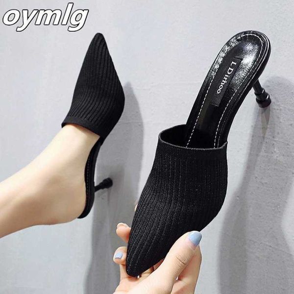slippers summer women slippers wear thin heels with heels baotou sandals slippers breathable wild fashion high heels women shoes, Black
slippers summer women slippers wear thin heels with heels baotou sandals slippers breathable wild fashion high heels women shoes, Black
