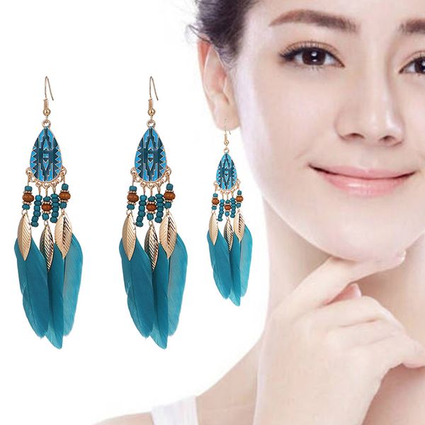 stud bohemian feather earrings for women ethnic indian jewelry retro leaf tassel carved water drop dangle earrings, Golden;silver
stud bohemian feather earrings for women ethnic indian jewelry retro leaf tassel carved water drop dangle earrings, Golden;silver