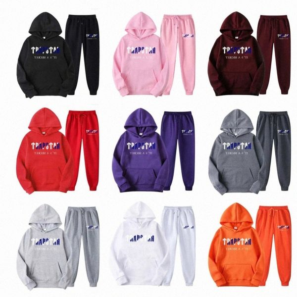 men's t shirts 2022 brand trapstar t shirt printing sportswear men 15 colors warm two pieces set loose hoodie sweatshirt pants jogging, Black;brown
men's t shirts 2022 brand trapstar t shirt printing sportswear men 15 colors warm two pieces set loose hoodie sweatshirt pants jogging, Black;brown