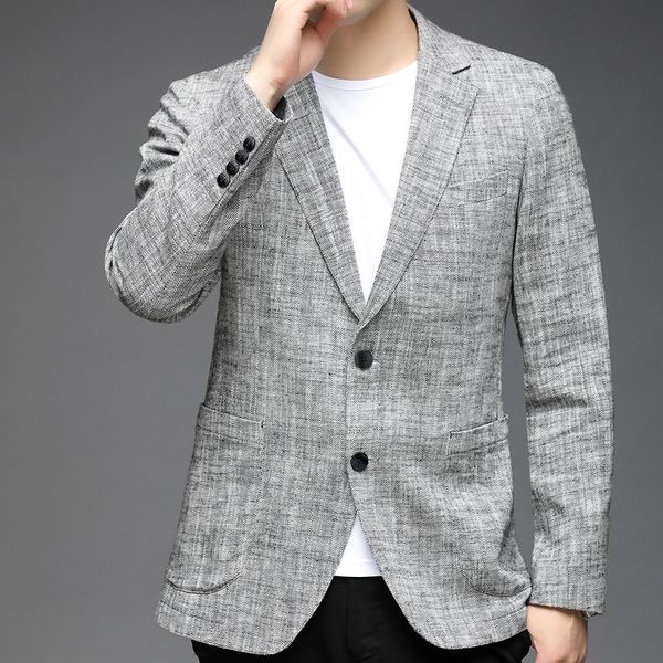 men's suits blazers high-end linen leisure small business suit coat men's summer thin loose business suit men 230322, White;black
men's suits blazers high-end linen leisure small business suit coat men's summer thin loose business suit men 230322, White;black