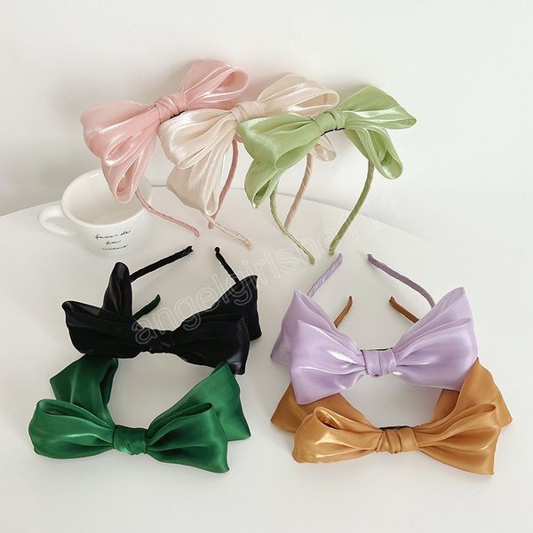 spring mesh bow headbands fashion hair accessories for women trend temperament hairband hair hoop headwear girl, Slivery;white
spring mesh bow headbands fashion hair accessories for women trend temperament hairband hair hoop headwear girl, Slivery;white