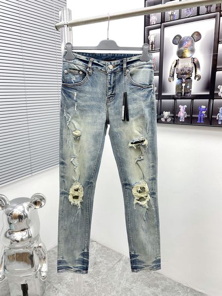 2023ss men's denim pants spring new vaqueros push up primark distressed old versatile jeans asian size, Blue
2023ss men's denim pants spring new vaqueros push up primark distressed old versatile jeans asian size, Blue