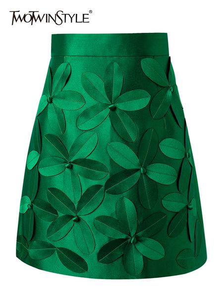 skirts twotwinstyle solid slim skirt for women high waist patchwork appliques floral mini skirts female summer clothes fashion 230322, Black
skirts twotwinstyle solid slim skirt for women high waist patchwork appliques floral mini skirts female summer clothes fashion 230322, Black