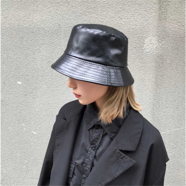 wide brim hats 2021 new autumn winter bucket hat faux leather bucket cap men's and women's fashion panama pu fisherman hat aa23032, Blue;gray
wide brim hats 2021 new autumn winter bucket hat faux leather bucket cap men's and women's fashion panama pu fisherman hat aa23032, Blue;gray