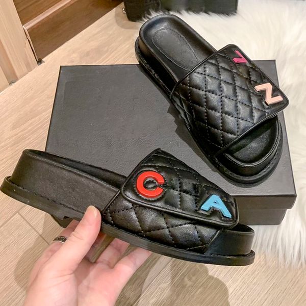 womens platform heel slippers designer quilted texture sandals slip on slide classic retro black mule outdoor beach shoe casual shoe for a g
womens platform heel slippers designer quilted texture sandals slip on slide classic retro black mule outdoor beach shoe casual shoe for a g