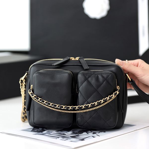 1:1 luxury designer bags camera bag 20.5cm genuine leather woman shoulder bag with box c169
1:1 luxury designer bags camera bag 20.5cm genuine leather woman shoulder bag with box c169