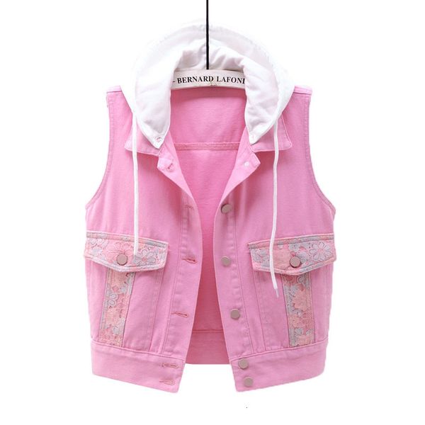 women's vests denim vest women's thin spring summer clothes lace embroidered pocket short female pink waistcoat with detachable ha, Black;white
women's vests denim vest women's thin spring summer clothes lace embroidered pocket short female pink waistcoat with detachable ha, Black;white