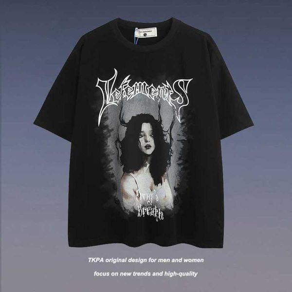 men's t-shirts tkpa men's dark china-chic ghost print short sleeve t-shirt men's and women's high street loose couple ha, White;black
men's t-shirts tkpa men's dark china-chic ghost print short sleeve t-shirt men's and women's high street loose couple ha, White;black