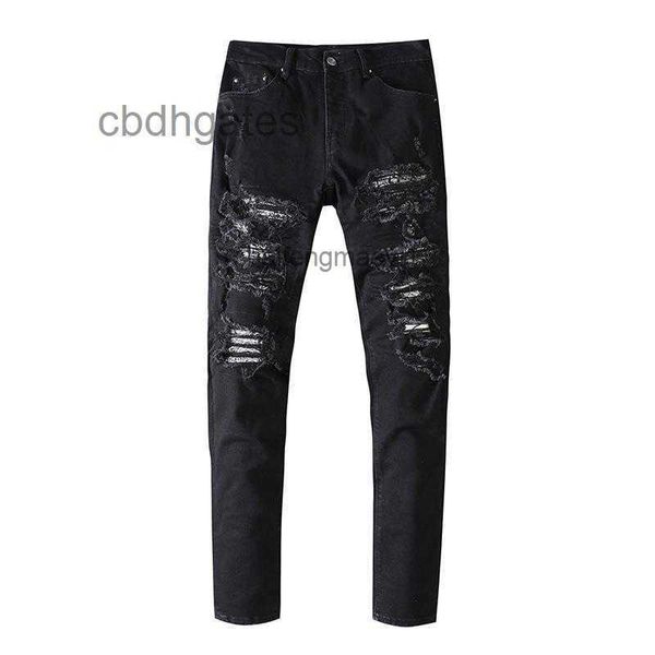 designer jeans jean mens fashion brand wash hole flower elastic slim fit men's women's high street vis, Blue
designer jeans jean mens fashion brand wash hole flower elastic slim fit men's women's high street vis, Blue