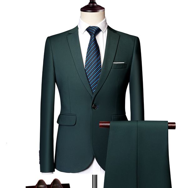 men's suits blazers mens formal suits set jacket pants two-piece pure color slim-fitting tuxedo business boutique fashion men clothing, White;black
men's suits blazers mens formal suits set jacket pants two-piece pure color slim-fitting tuxedo business boutique fashion men clothing, White;black
