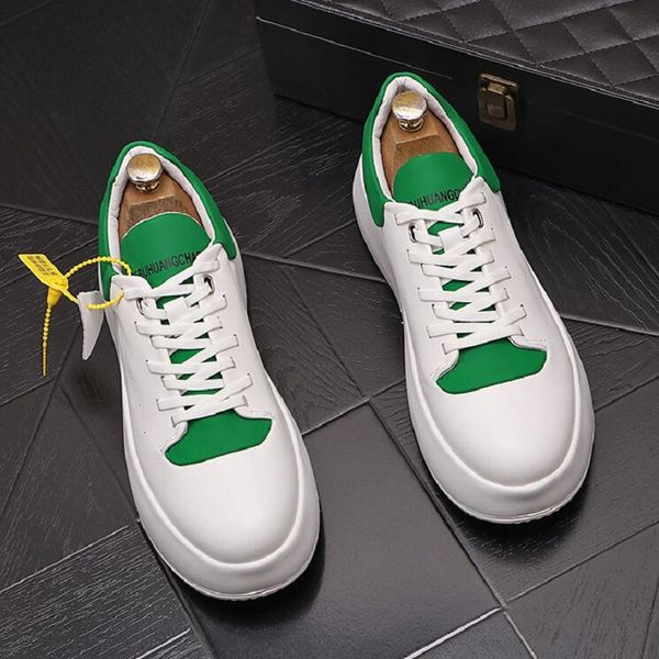designer men white platform casual board shoes genuine leather flats outdoor walking sneakers web celebrity d2a57, Black
designer men white platform casual board shoes genuine leather flats outdoor walking sneakers web celebrity d2a57, Black