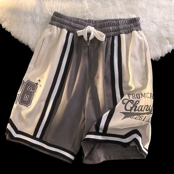 men s shorts vintage hiphop men casual shorts american trend high street couple sports pants college style embroidered basketball 230321, White;black
men s shorts vintage hiphop men casual shorts american trend high street couple sports pants college style embroidered basketball 230321, White;black
