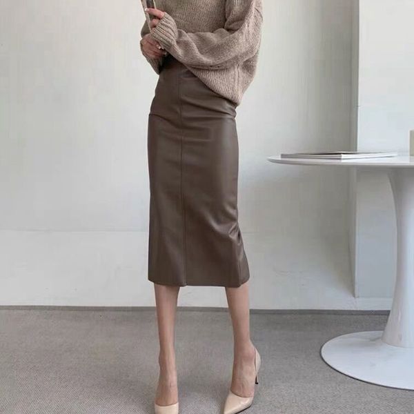skirts real leather sheepskin bag hip skirt medium genuine length knee skirt high waist thin women skirt elegantes za fashion spanking 23032, Black
skirts real leather sheepskin bag hip skirt medium genuine length knee skirt high waist thin women skirt elegantes za fashion spanking 23032, Black