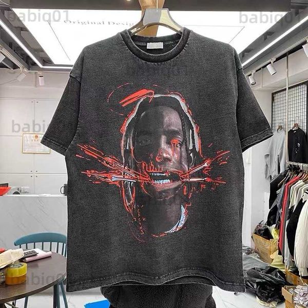 men's t-shirts casual retro wash to make old short-sleeved shirts t230321, White;black
men's t-shirts casual retro wash to make old short-sleeved shirts t230321, White;black