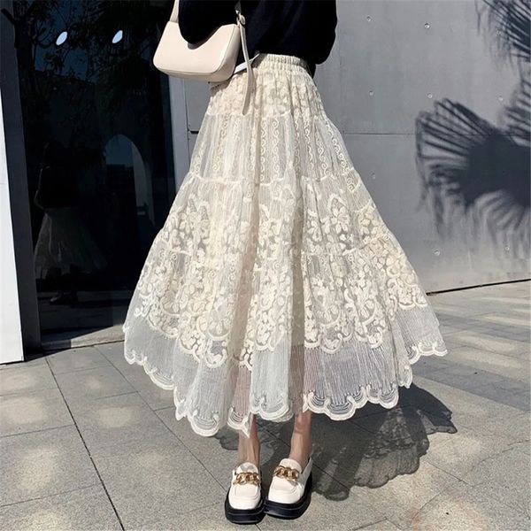 skirts embroidered lace pleated skirt women autumn high waist black long tulle skirt korean ruffle large swing midi fairy grunge skirt 23032
skirts embroidered lace pleated skirt women autumn high waist black long tulle skirt korean ruffle large swing midi fairy grunge skirt 23032