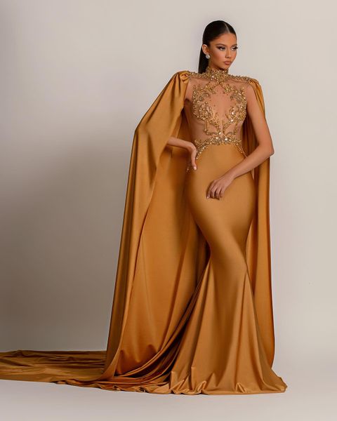 gold mermaid prom dresses with wrap beaded lace appliqued 2023 high neck evening dress party second reception gowns plus size, Black;red
gold mermaid prom dresses with wrap beaded lace appliqued 2023 high neck evening dress party second reception gowns plus size, Black;red