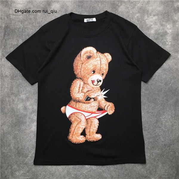mens 20ss t shirt hip hop men women t shirt bear printed short sleeve streetwear size s-xxl, White;black
mens 20ss t shirt hip hop men women t shirt bear printed short sleeve streetwear size s-xxl, White;black